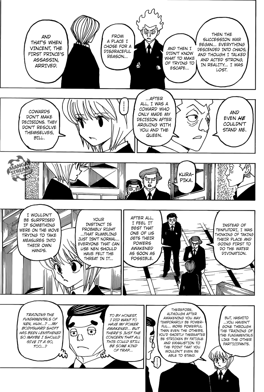 Hunter X Hunter Chapter 388 page 15 - Chapter 388: Reflection