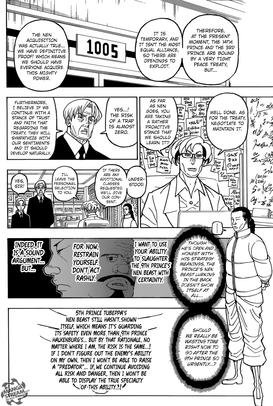 Hunter X Hunter Chapter 388 page 16 - Chapter 388: Reflection