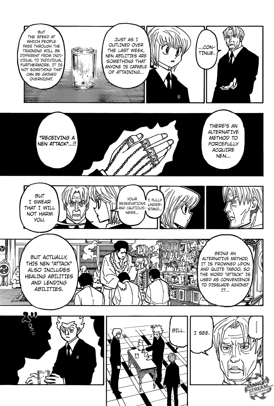 Hunter X Hunter Chapter 388 page 7 - Chapter 388: Reflection