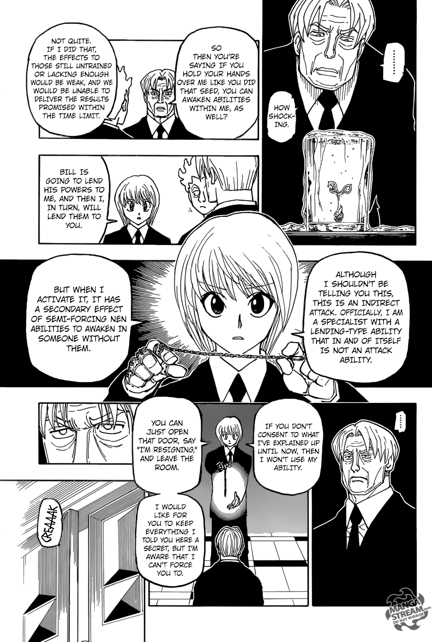 Hunter X Hunter Chapter 388 page 9 - Chapter 388: Reflection