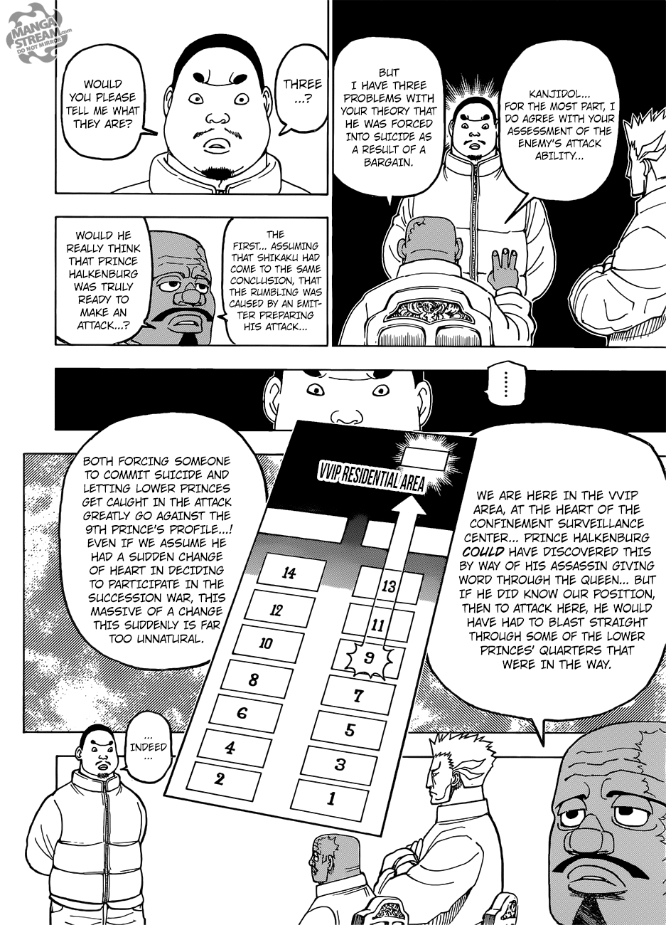 Hunter X Hunter Chapter 389 page 2 - Chapter 389: Curse