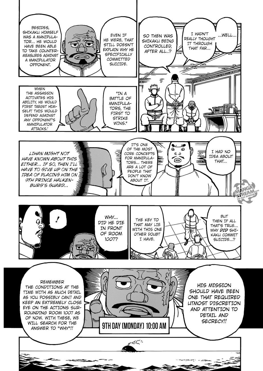 Hunter X Hunter Chapter 389 page 4 - Chapter 389: Curse