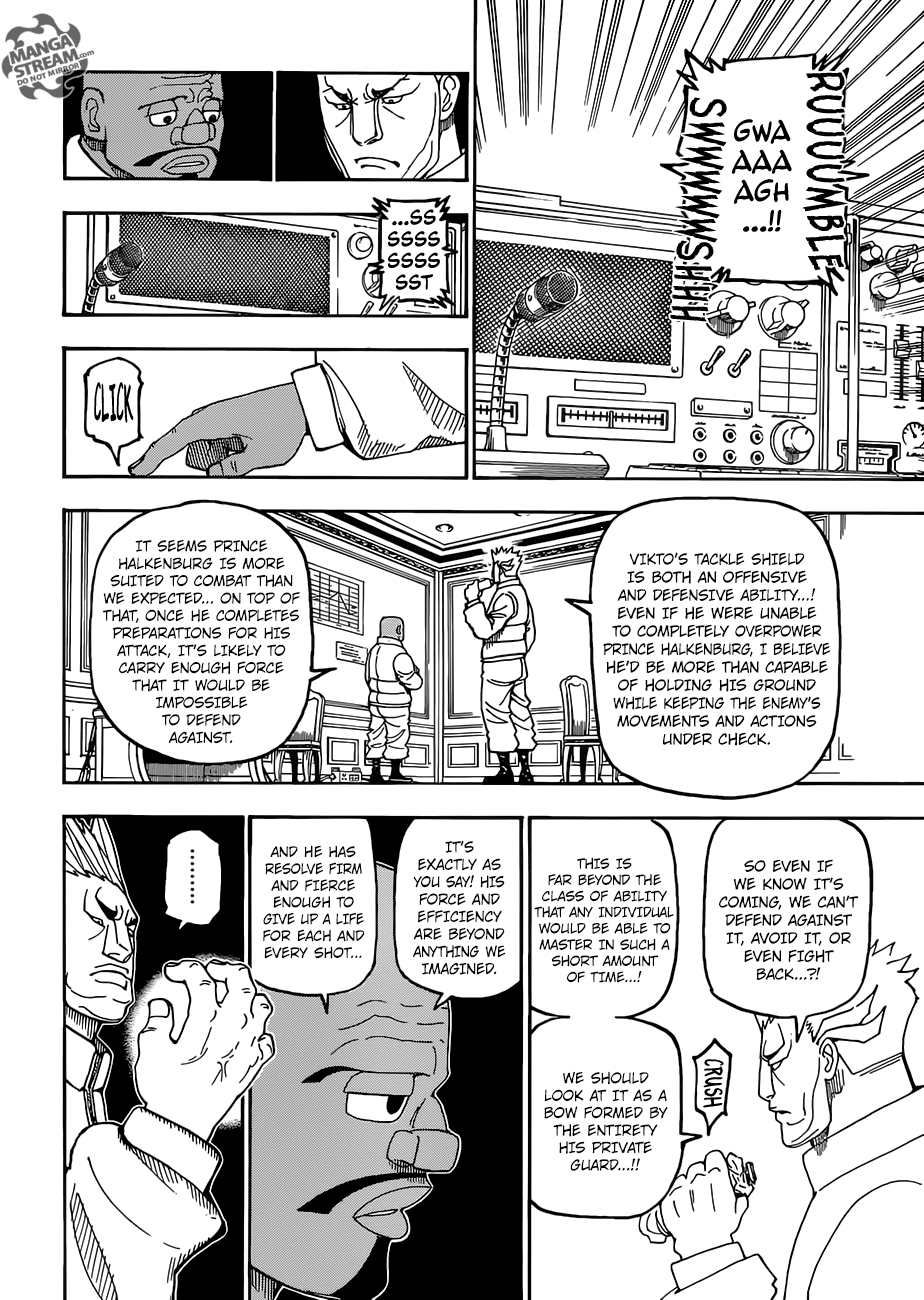Hunter X Hunter Chapter 389 page 6 - Chapter 389: Curse