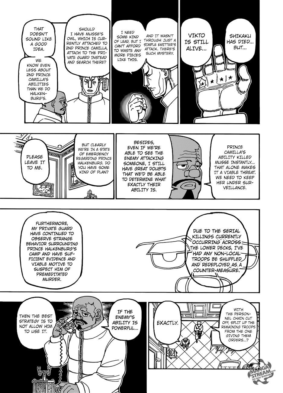 Hunter X Hunter Chapter 389 page 7 - Chapter 389: Curse