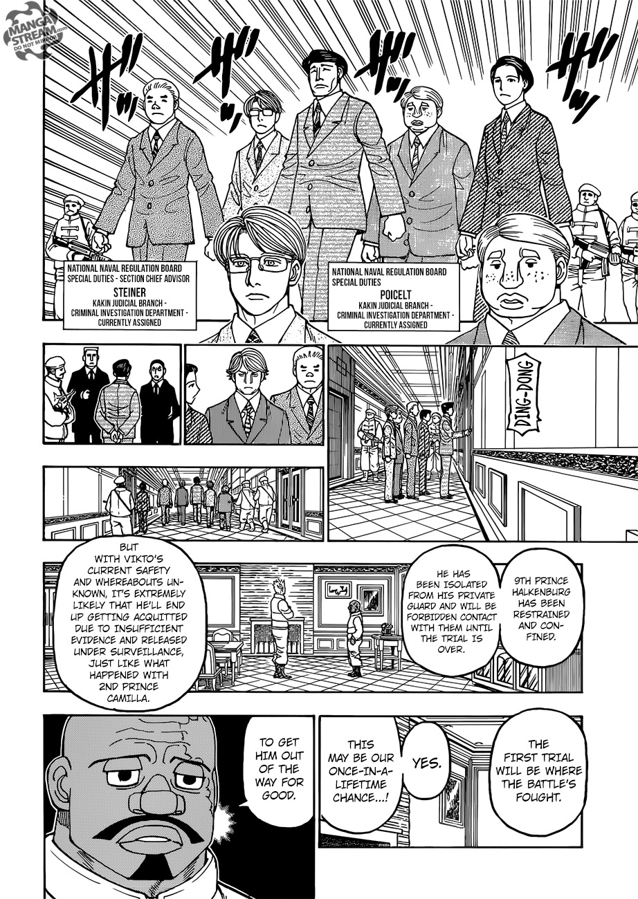 Hunter X Hunter Chapter 389 page 8 - Chapter 389: Curse