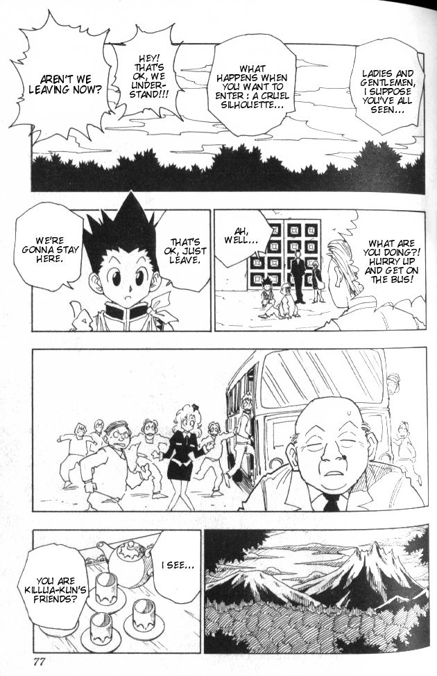 Hunter X Hunter Chapter 39 page 12 - Chapter 39: Intruder