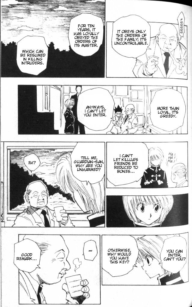 Hunter X Hunter Chapter 39 page 14 - Chapter 39: Intruder