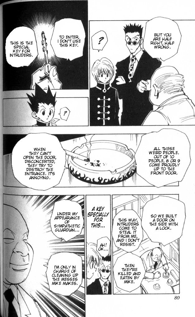 Hunter X Hunter Chapter 39 page 15 - Chapter 39: Intruder