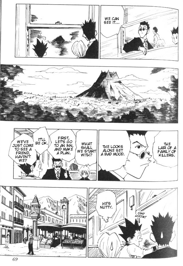 Hunter X Hunter Chapter 39 page 4 - Chapter 39: Intruder