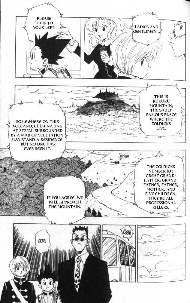 Hunter X Hunter Chapter 39 page 6 - Chapter 39: Intruder