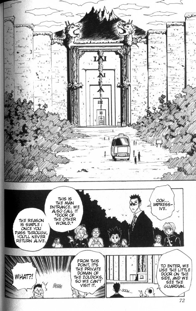 Hunter X Hunter Chapter 39 page 7 - Chapter 39: Intruder