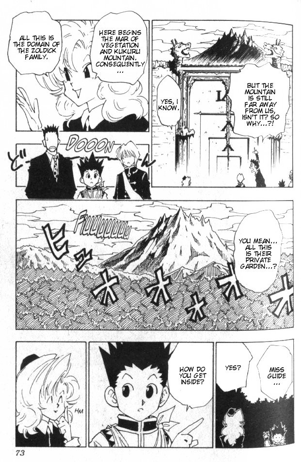 Hunter X Hunter Chapter 39 page 8 - Chapter 39: Intruder