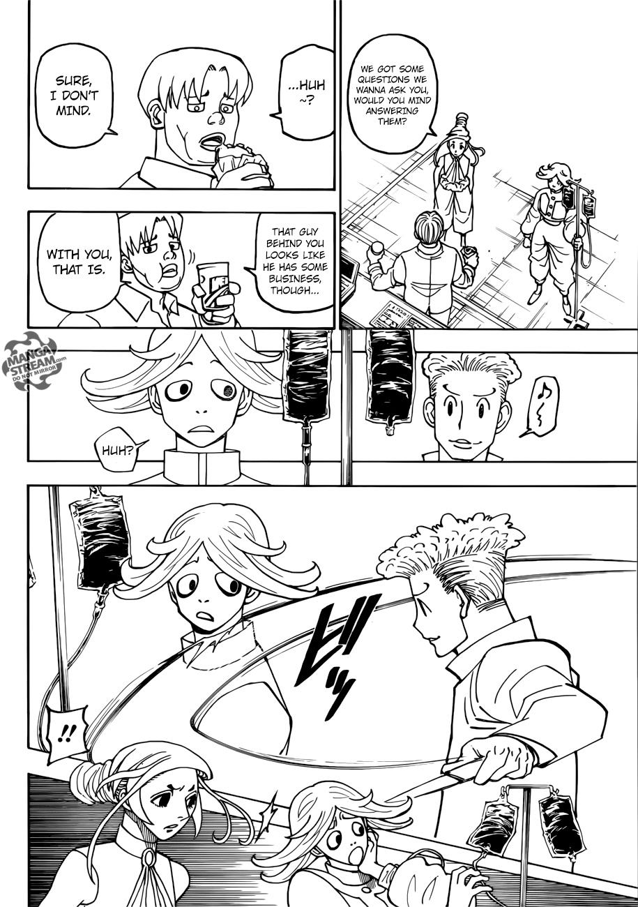 Hunter X Hunter Chapter 390 page 10 - Chapter 390: Clash: Part 1