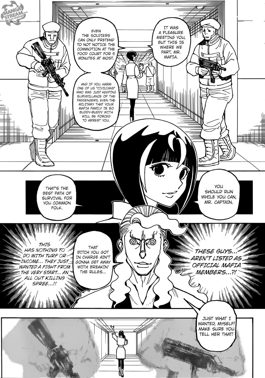Hunter X Hunter Chapter 390 page 13 - Chapter 390: Clash: Part 1