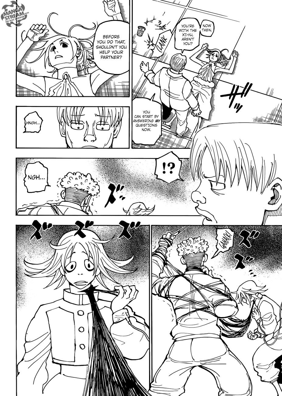 Hunter X Hunter Chapter 390 page 14 - Chapter 390: Clash: Part 1