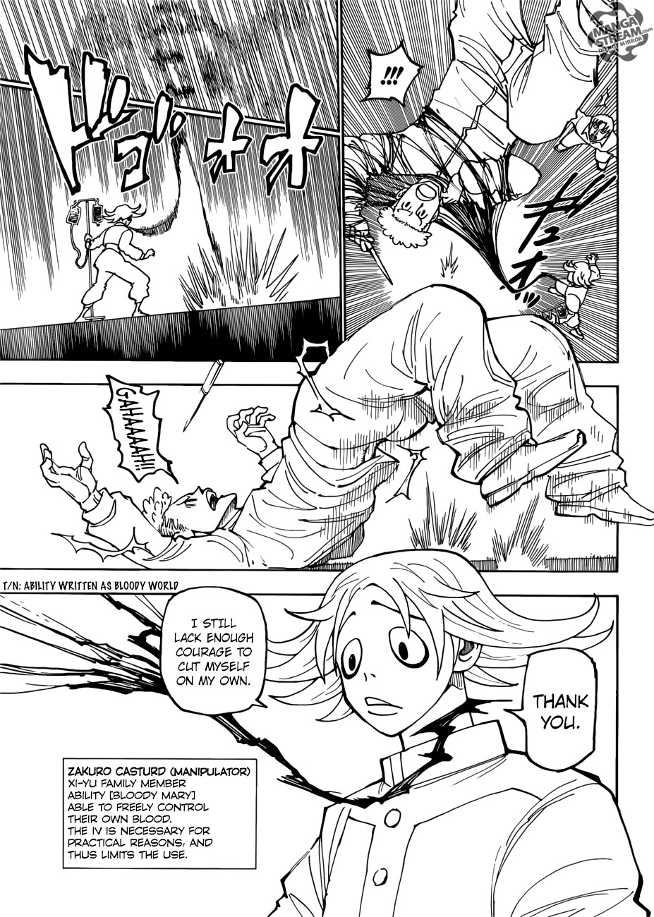 Hunter X Hunter Chapter 390 page 15 - Chapter 390: Clash: Part 1