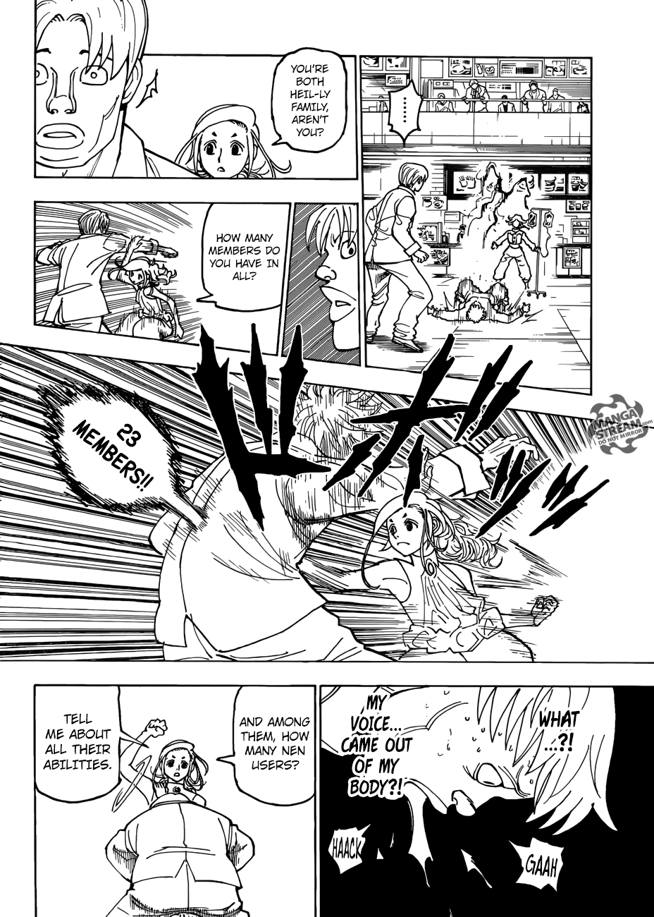 Hunter X Hunter Chapter 390 page 16 - Chapter 390: Clash: Part 1