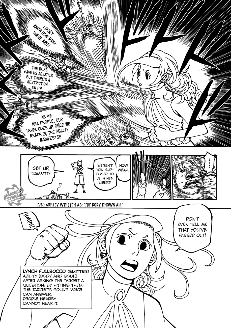 Hunter X Hunter Chapter 390 page 17 - Chapter 390: Clash: Part 1
