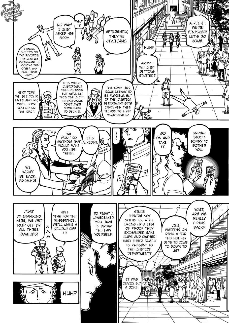 Hunter X Hunter Chapter 390 page 18 - Chapter 390: Clash: Part 1