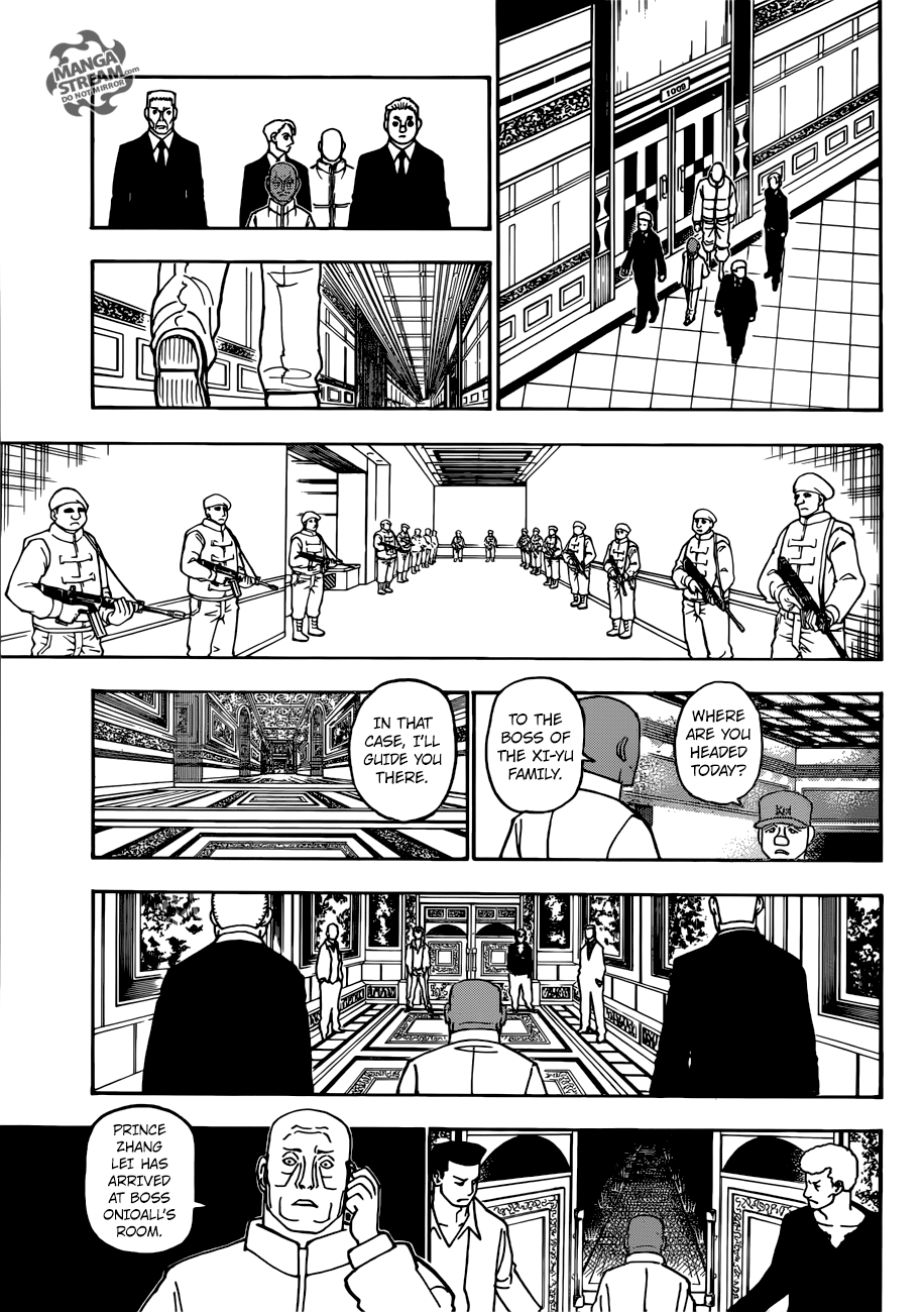 Hunter X Hunter Chapter 390 page 3 - Chapter 390: Clash: Part 1