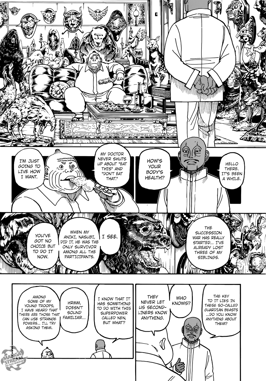 Hunter X Hunter Chapter 390 page 4 - Chapter 390: Clash: Part 1