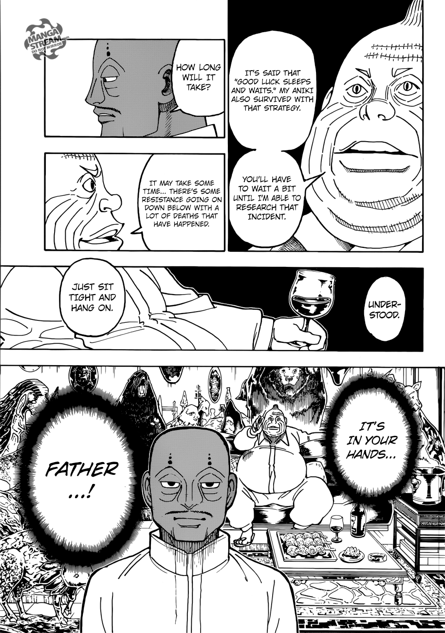 Hunter X Hunter Chapter 390 page 5 - Chapter 390: Clash: Part 1