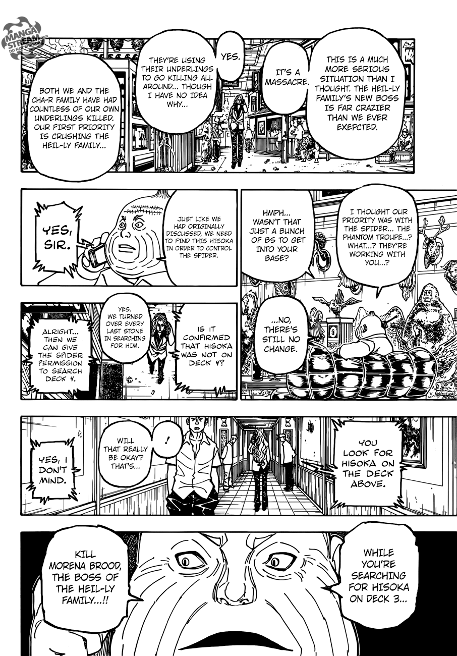 Hunter X Hunter Chapter 390 page 6 - Chapter 390: Clash: Part 1