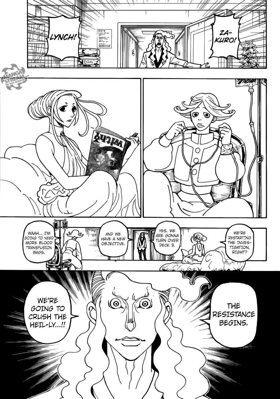 Hunter X Hunter Chapter 390 page 7 - Chapter 390: Clash: Part 1