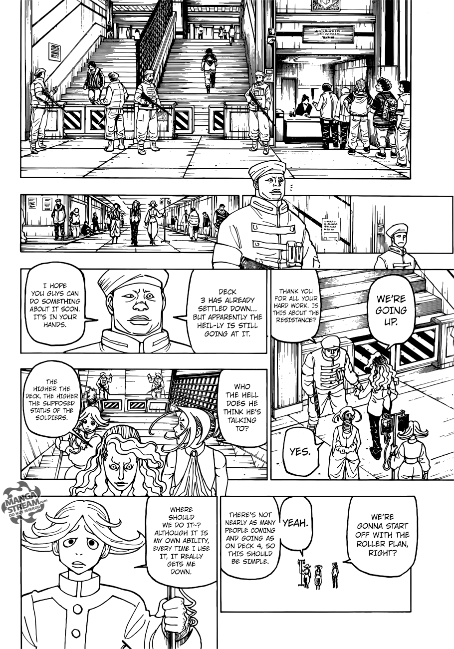 Hunter X Hunter Chapter 390 page 8 - Chapter 390: Clash: Part 1