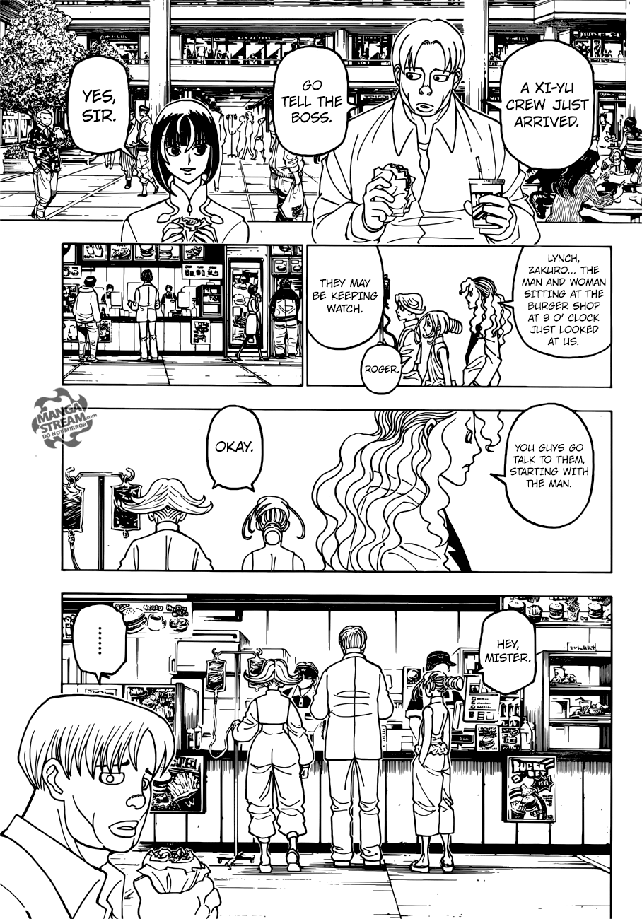 Hunter X Hunter Chapter 390 page 9 - Chapter 390: Clash: Part 1