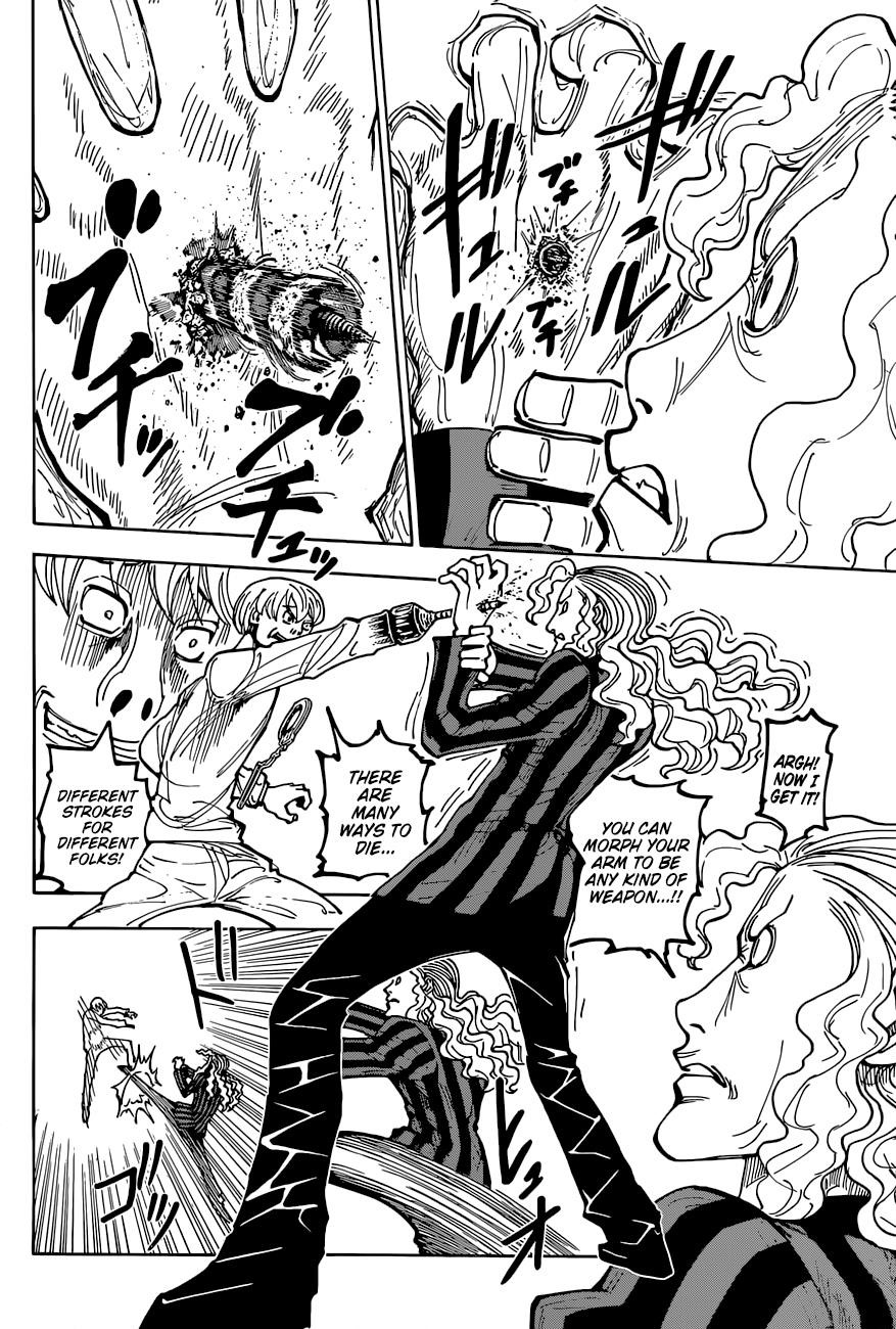 Hunter X Hunter Chapter 391 page 17 - Chapter 391: Clash: Part 2