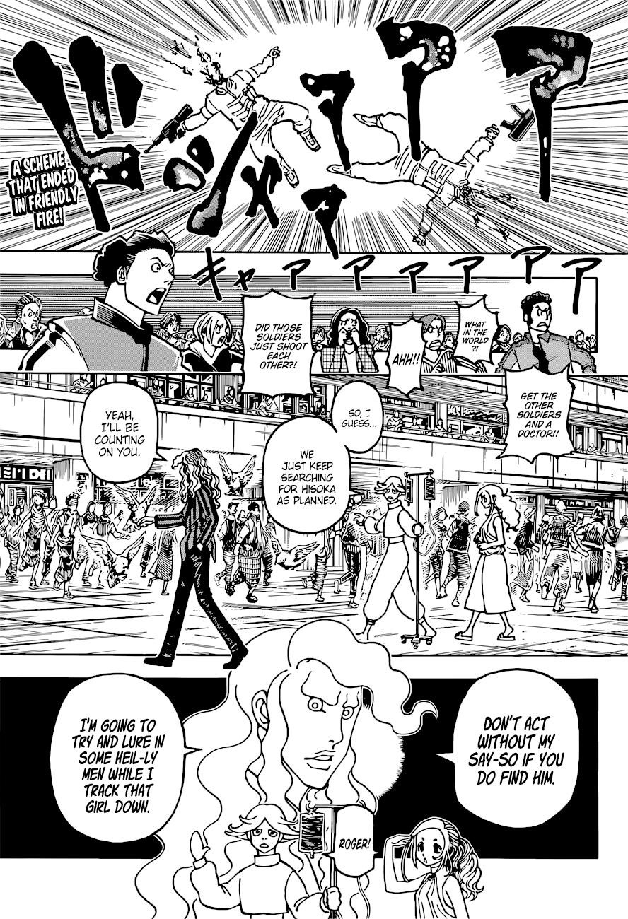 Hunter X Hunter Chapter 391 page 2 - Chapter 391: Clash: Part 2