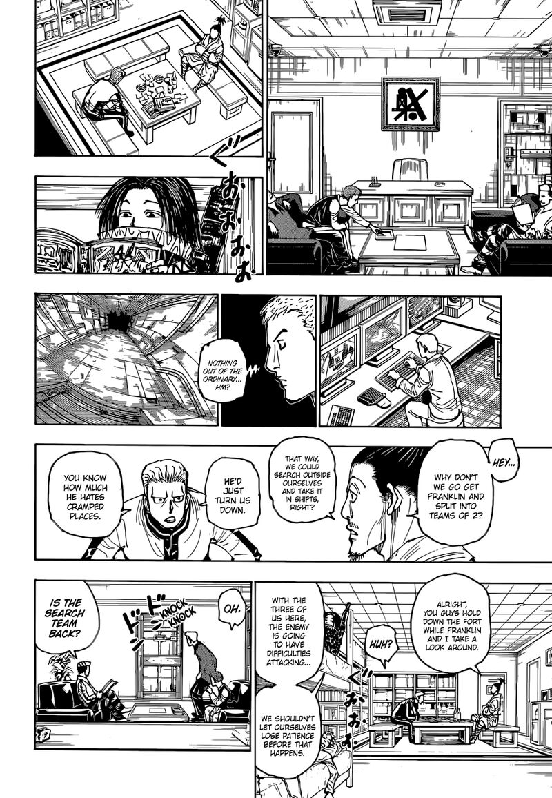 Hunter X Hunter Chapter 392 page 16 - Chapter 392: Information
