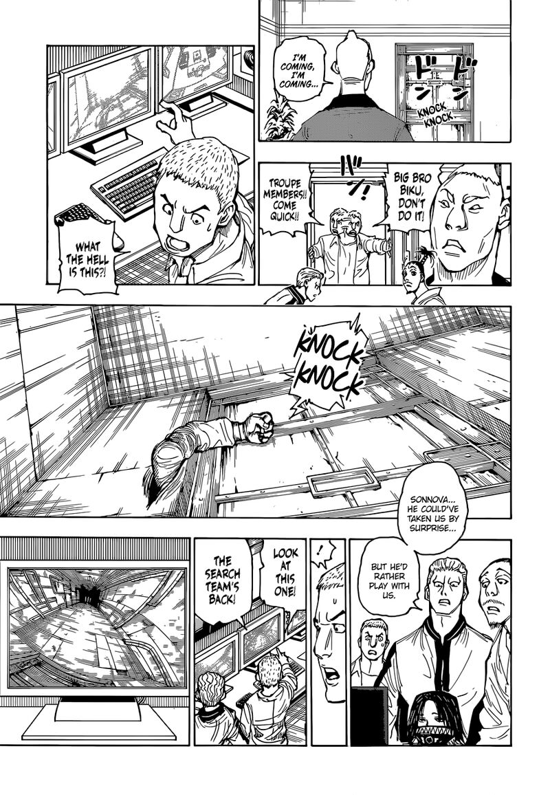 Hunter X Hunter Chapter 392 page 17 - Chapter 392: Information