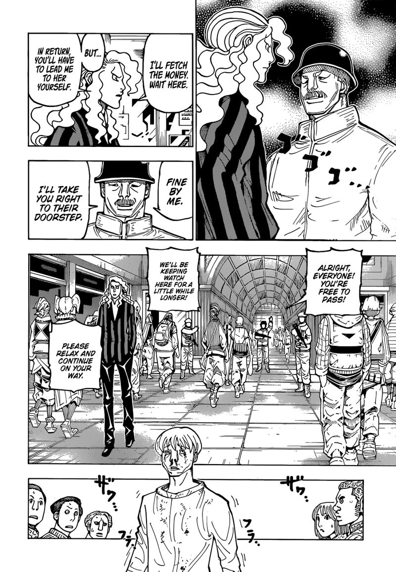Hunter X Hunter Chapter 392 page 4 - Chapter 392: Information