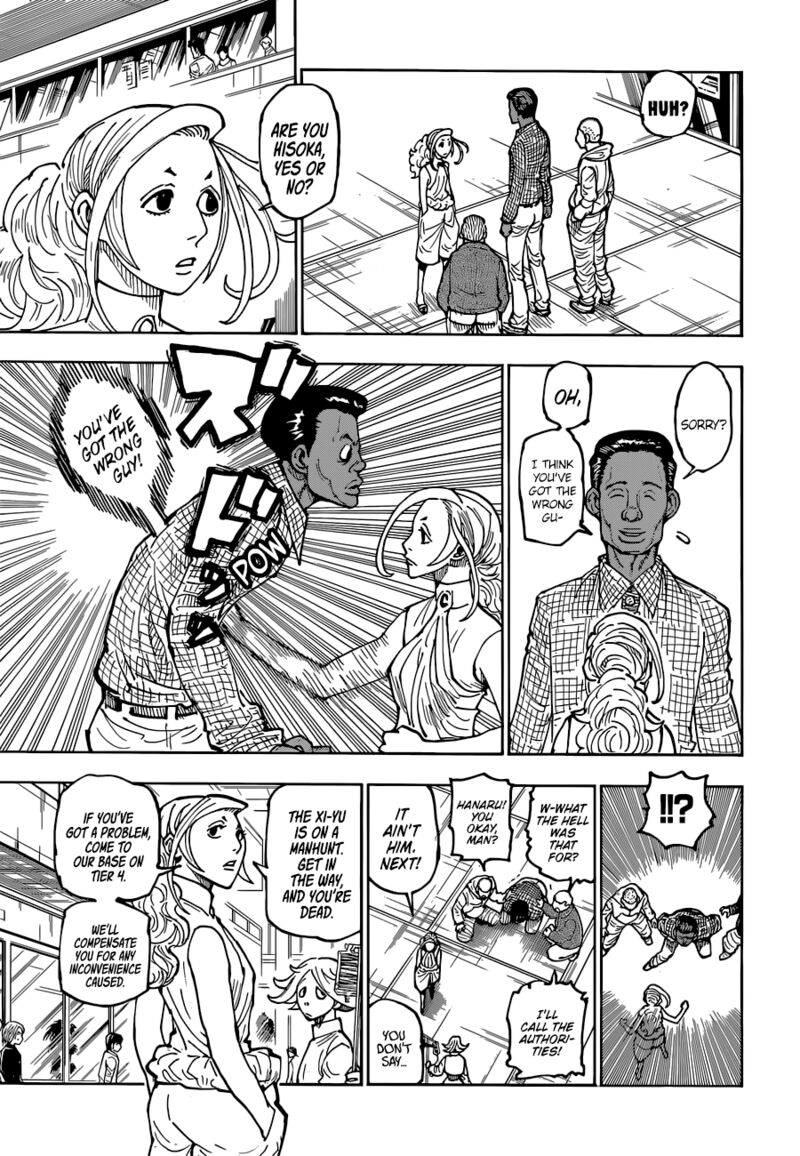 Hunter X Hunter Chapter 392 page 7 - Chapter 392: Information