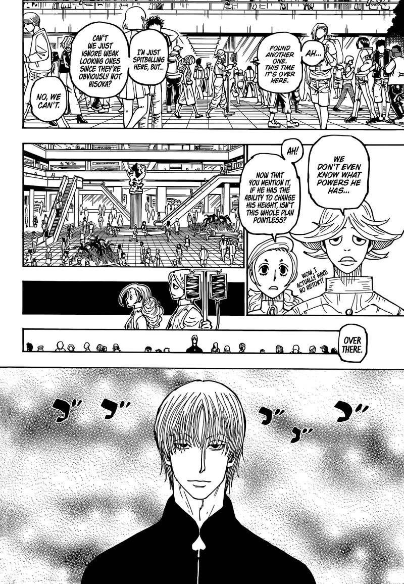 Hunter X Hunter Chapter 392 page 8 - Chapter 392: Information