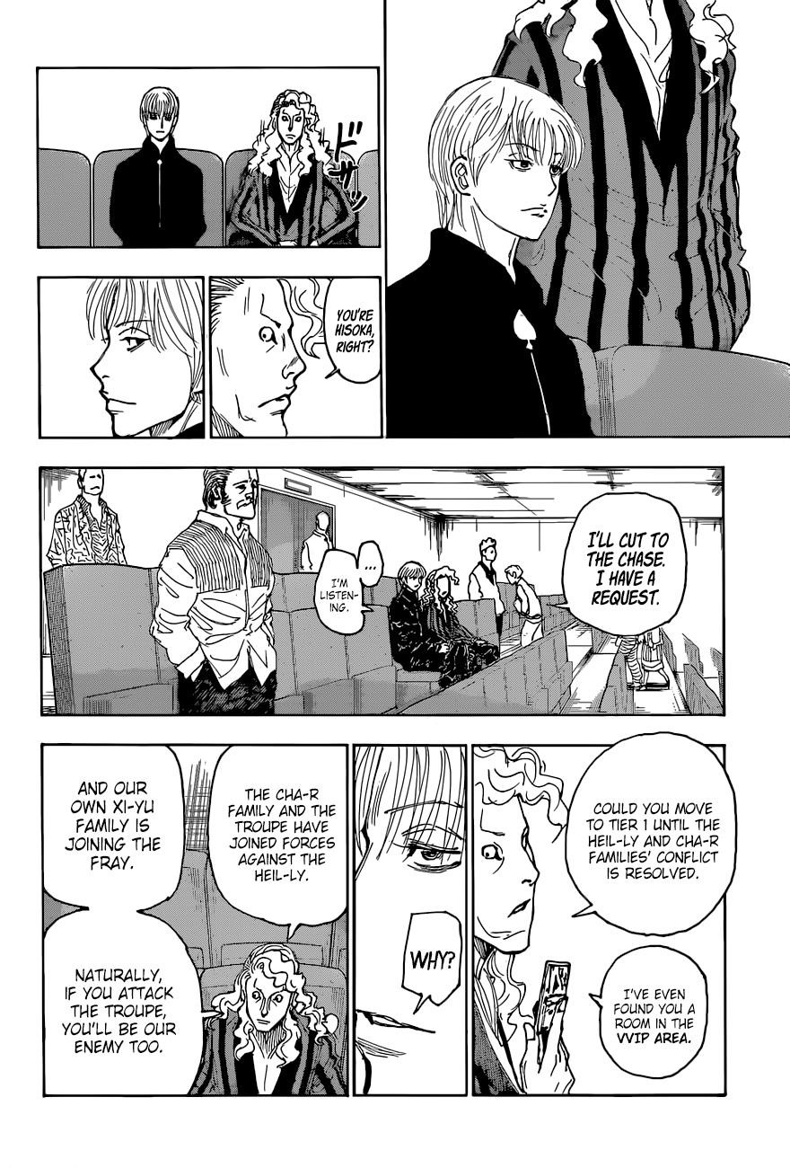 Hunter X Hunter Chapter 393 page 10 - Chapter 393: Plea