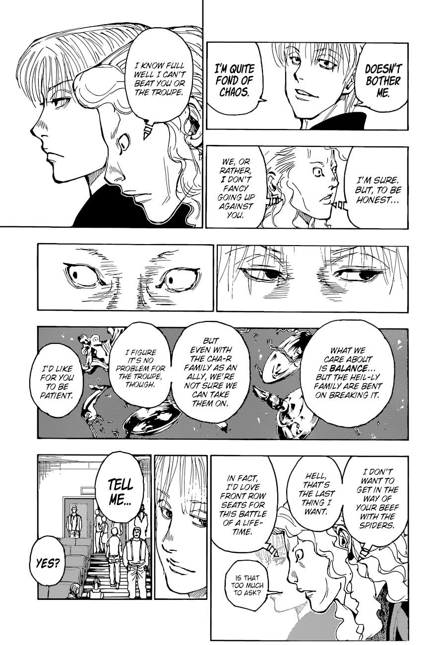Hunter X Hunter Chapter 393 page 11 - Chapter 393: Plea