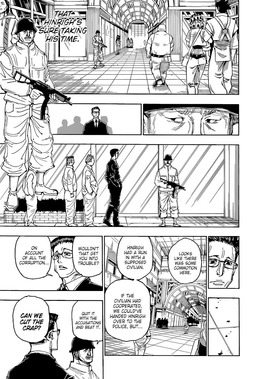 Hunter X Hunter Chapter 393 page 13 - Chapter 393: Plea