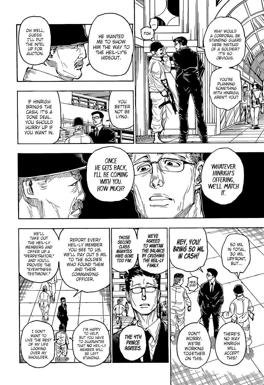 Hunter X Hunter Chapter 393 page 14 - Chapter 393: Plea