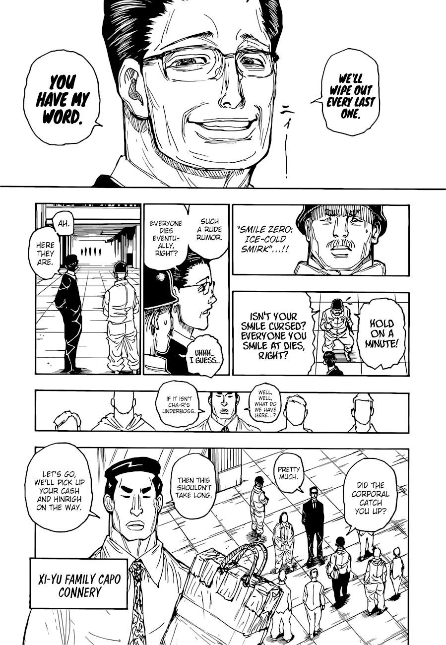 Hunter X Hunter Chapter 393 page 15 - Chapter 393: Plea