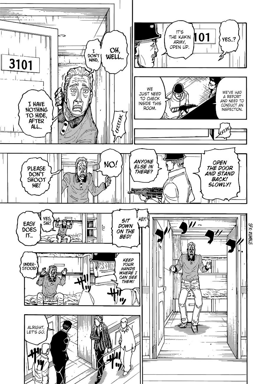 Hunter X Hunter Chapter 393 page 17 - Chapter 393: Plea