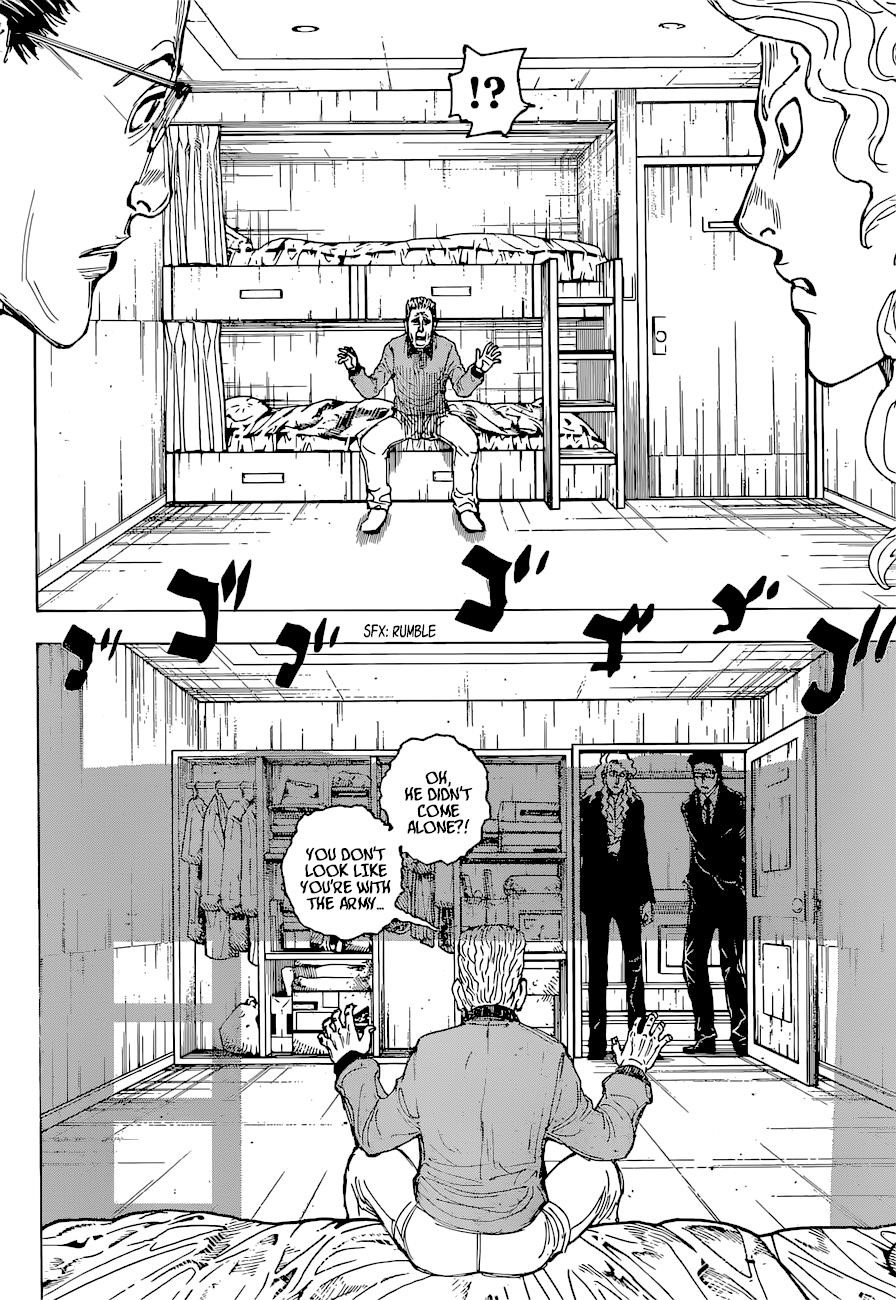 Hunter X Hunter Chapter 393 page 18 - Chapter 393: Plea