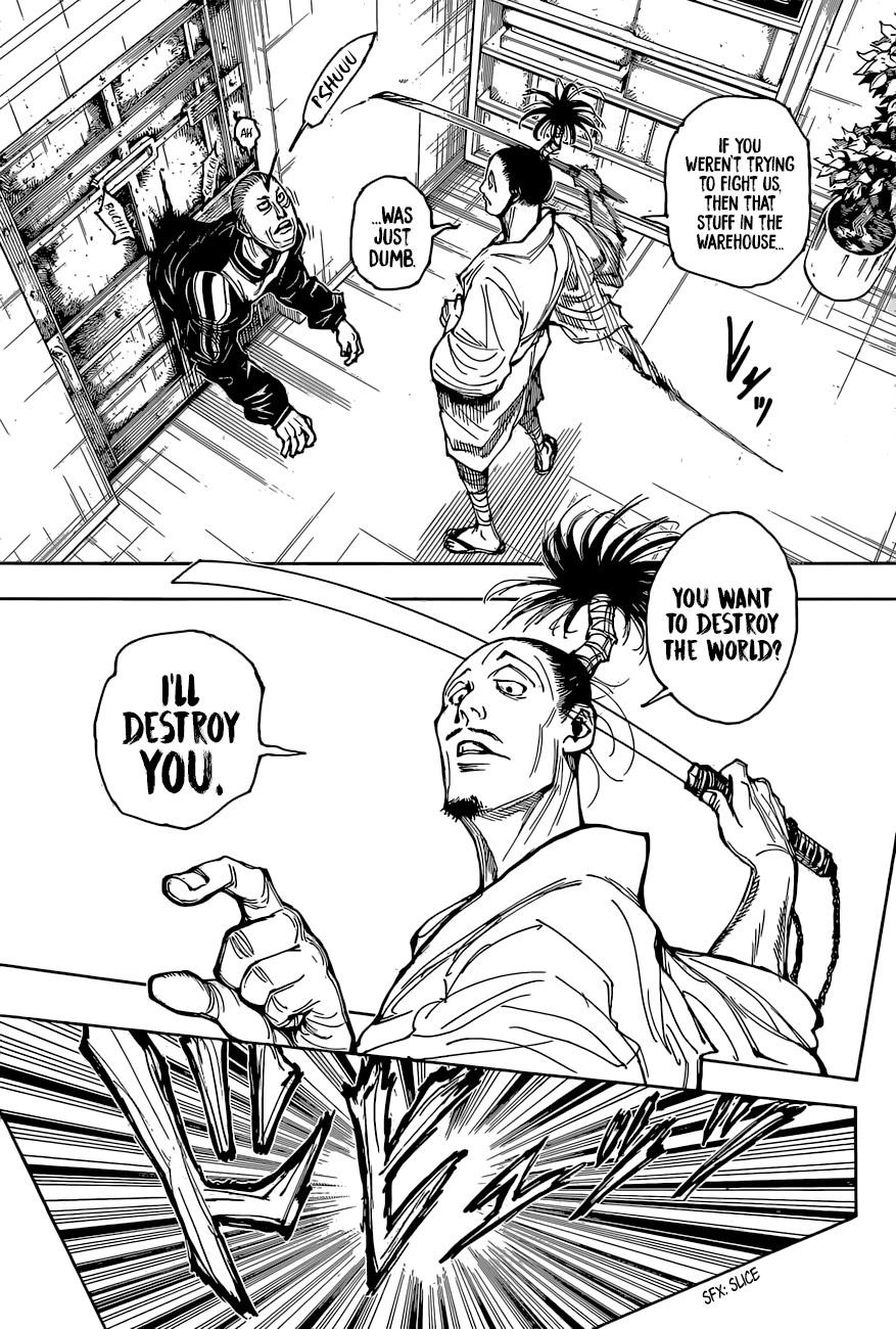 Hunter X Hunter Chapter 393 page 3 - Chapter 393: Plea