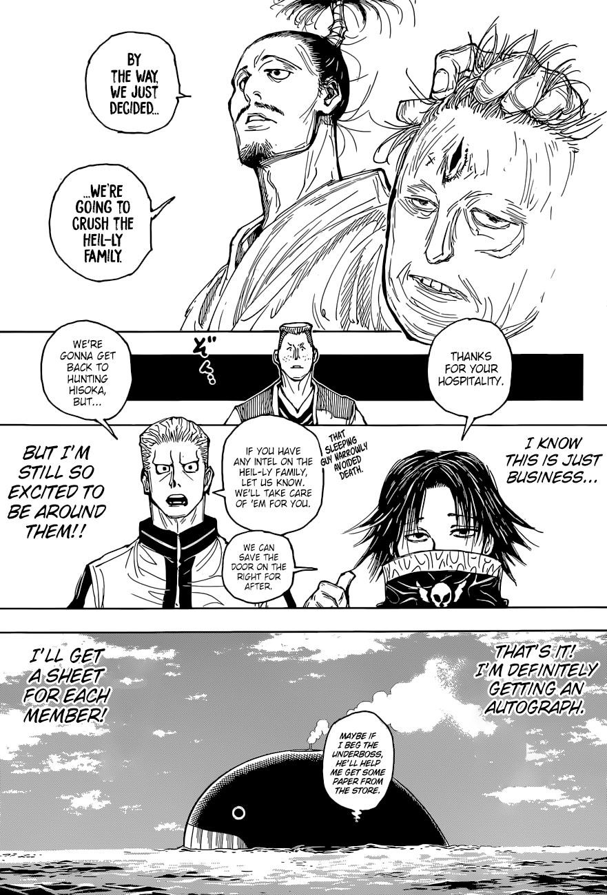 Hunter X Hunter Chapter 393 page 5 - Chapter 393: Plea