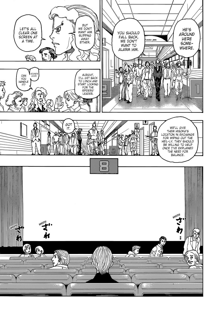 Hunter X Hunter Chapter 393 page 9 - Chapter 393: Plea