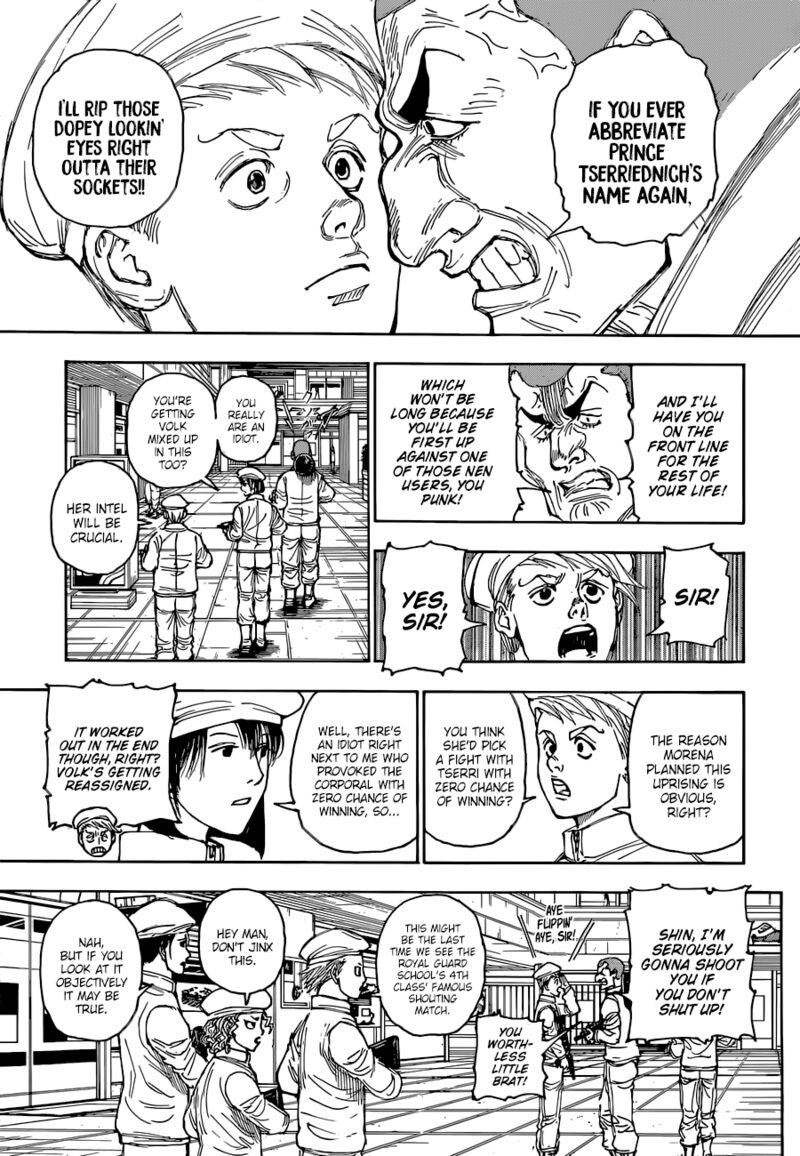 Hunter X Hunter Chapter 394 page 11 - Chapter 394: Hypothesis