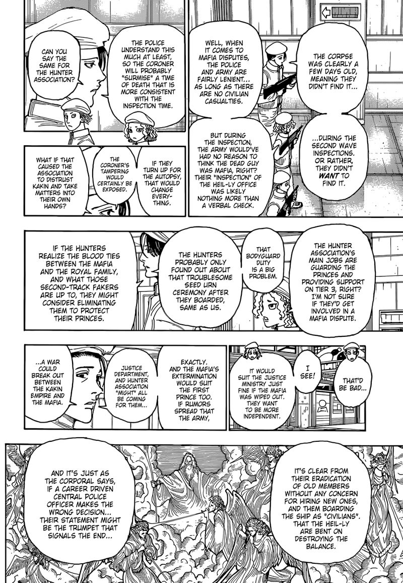 Hunter X Hunter Chapter 394 page 12 - Chapter 394: Hypothesis