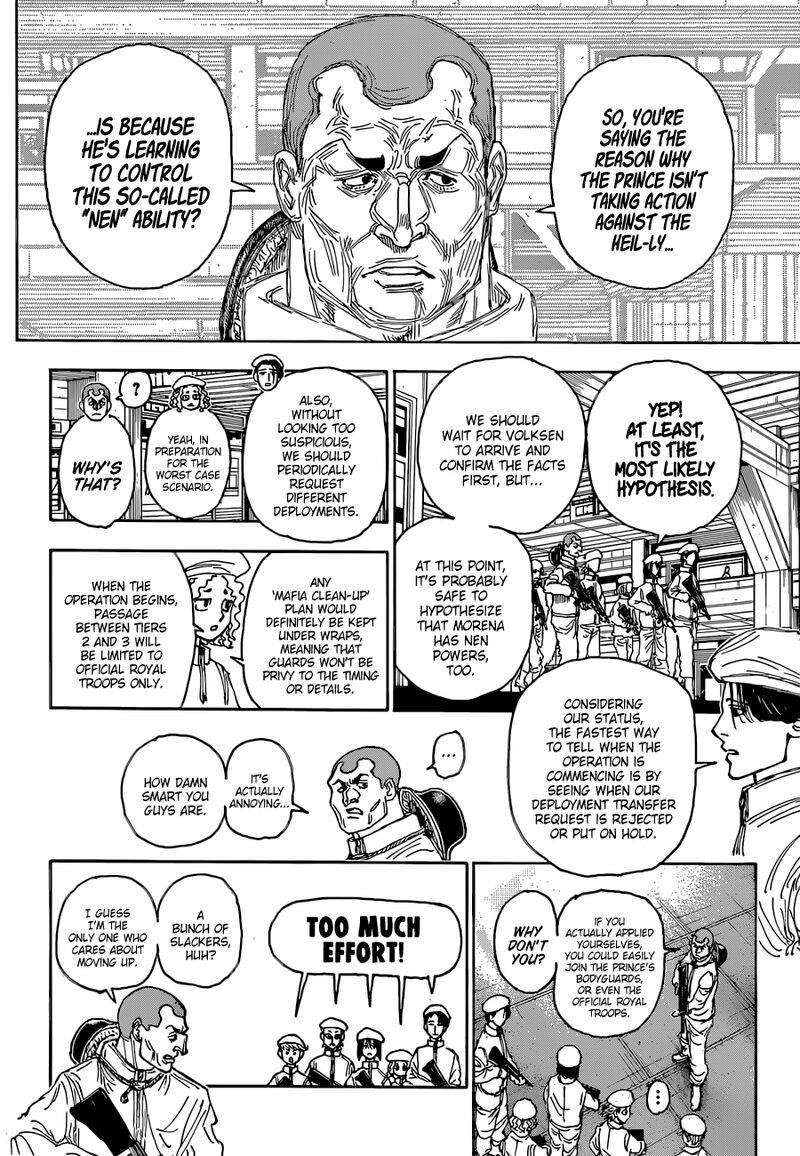 Hunter X Hunter Chapter 394 page 14 - Chapter 394: Hypothesis